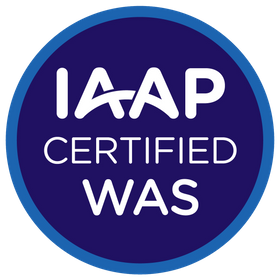 IAAP Certified WAS badge